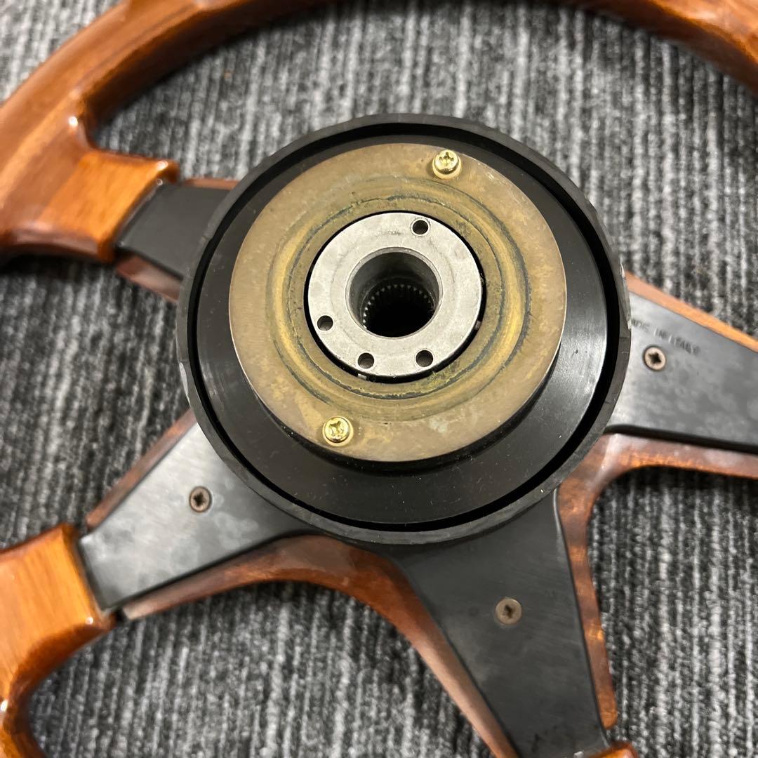 RENOMA 4本スポーク・ウッドステア リング フルウッド