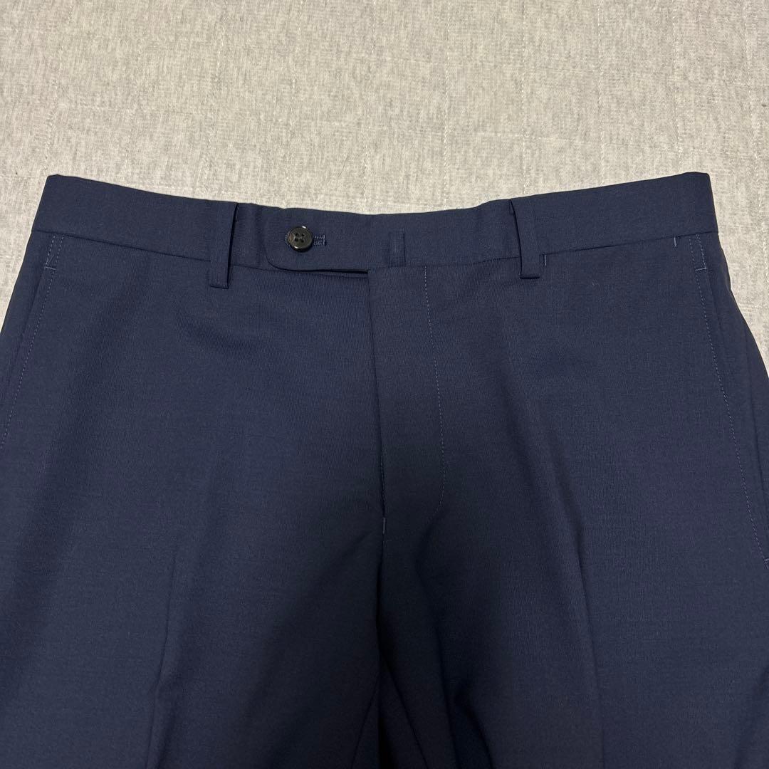 ユニバーサルランゲージ×カノニコ生地　スーツ　ウール　モヘヤ　美品