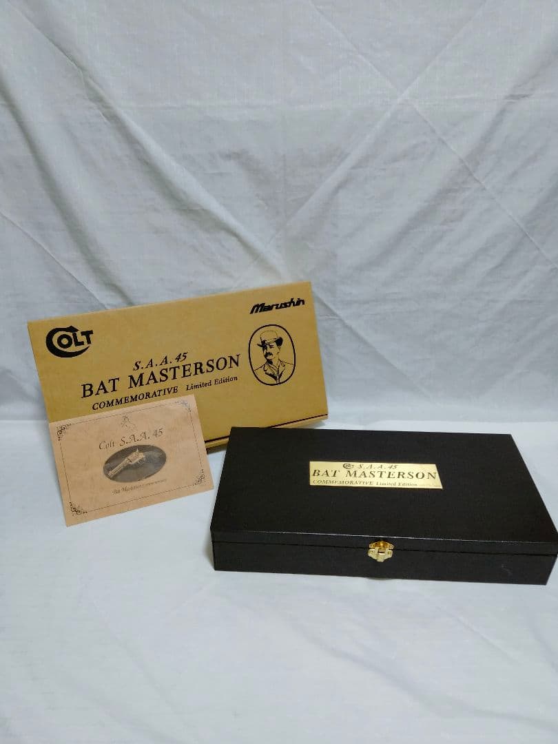 マルシン MARUSHIN コルトバットマスターソン モデルガン 記念限定版