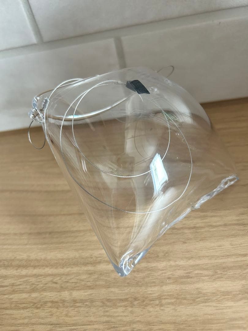 大家具子　ガラスベース　花器　square borsa Sサイズ