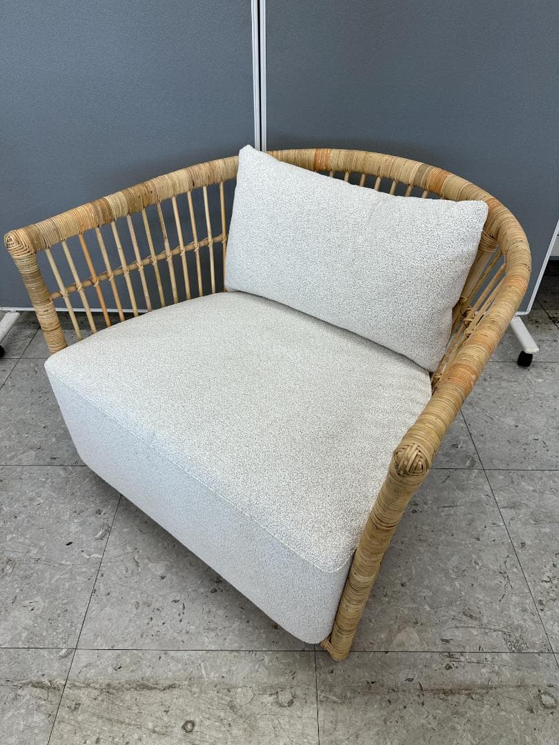 IKEA パーソナルチェア　ストックホルム　籐　ベージュ