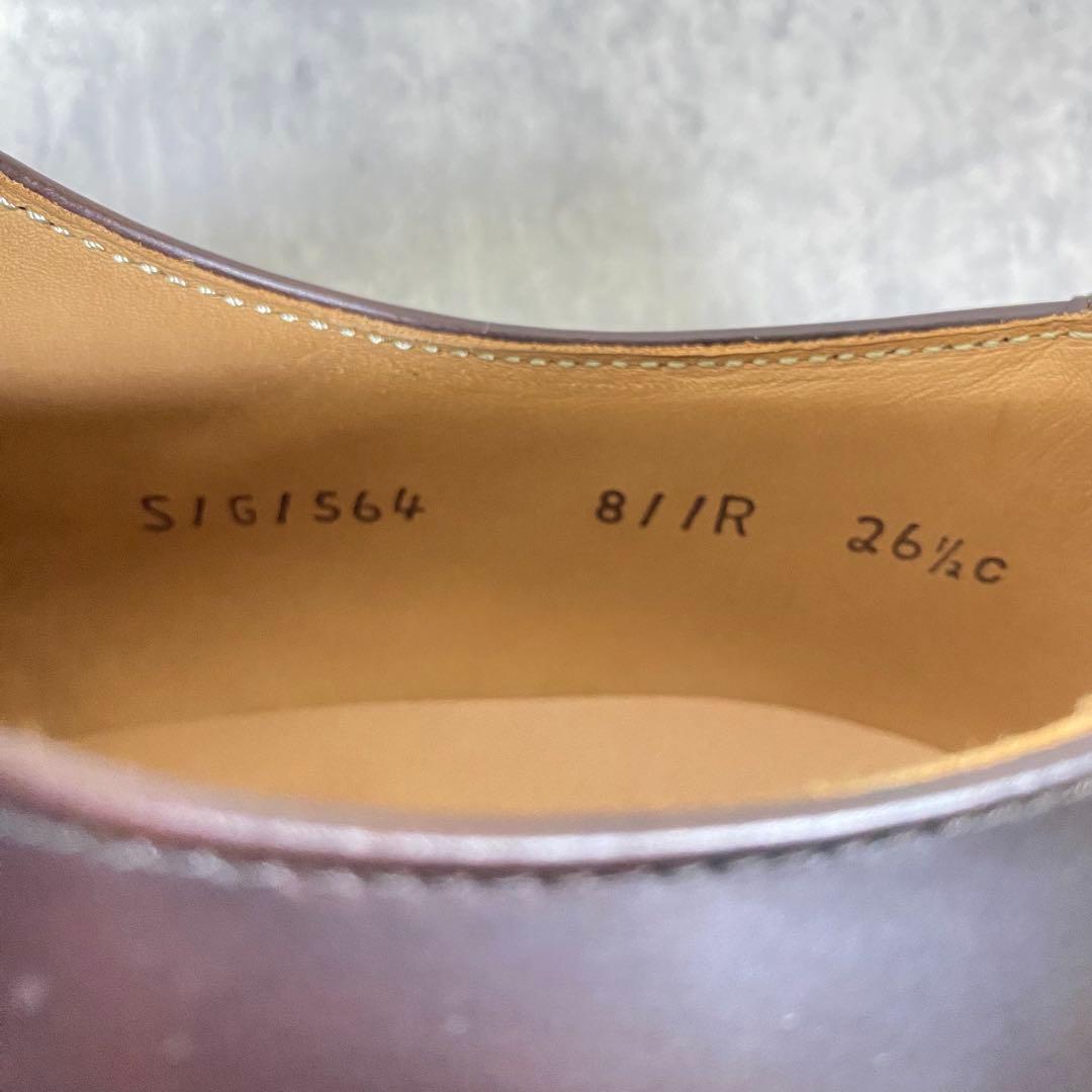 【新品未使用】REGAL ストレートチップ ガラスレザー 811R 26.5