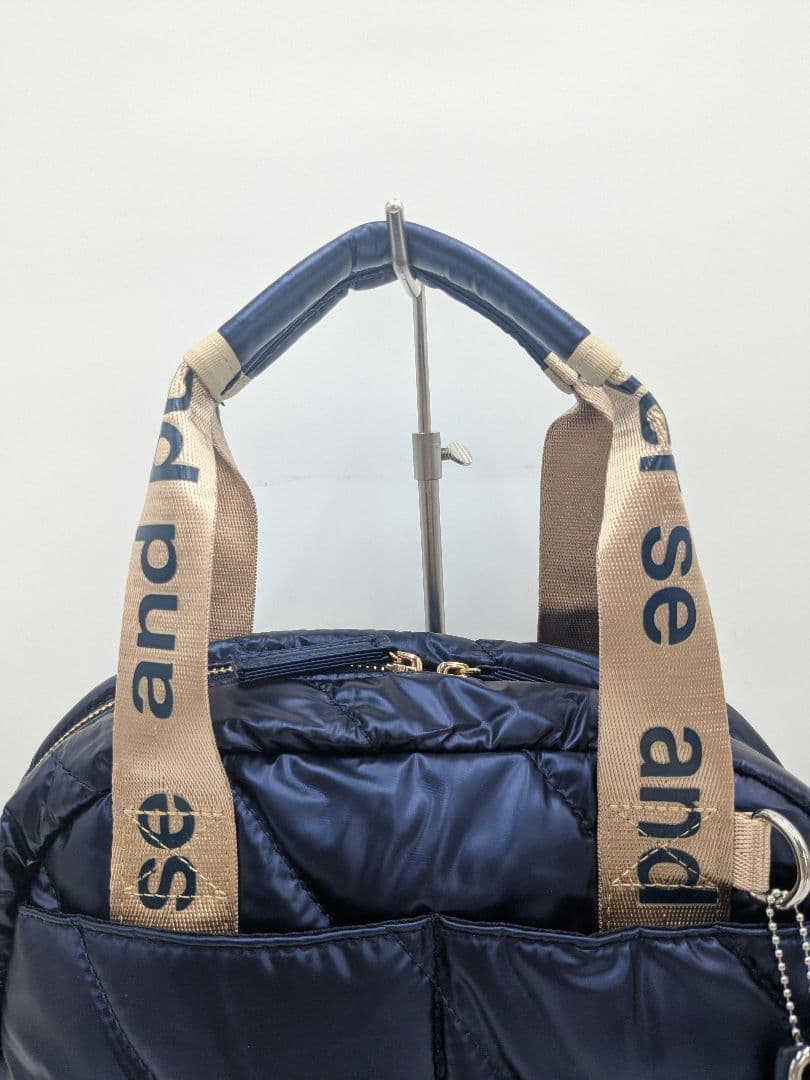 and per se カートバッグ財布 チェックマフラー3点