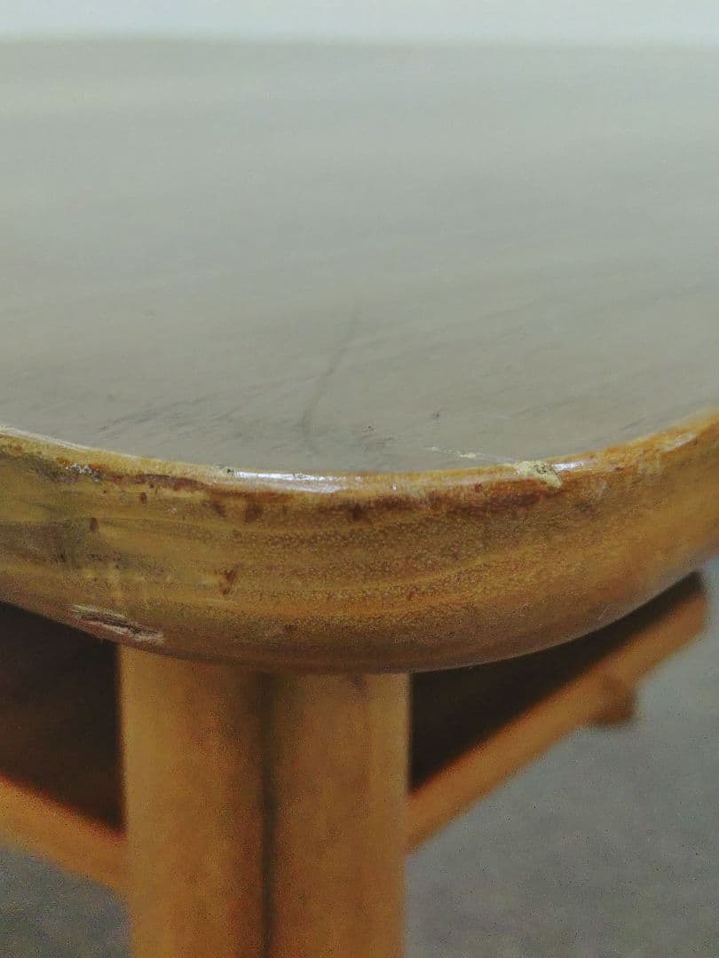 木製 ダイニングテーブル 変形センターテーブル 五角形