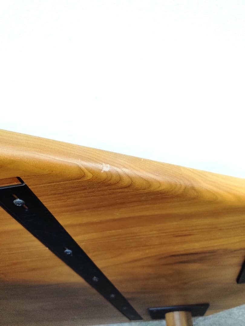 木製 ダイニングテーブル 変形センターテーブル 五角形