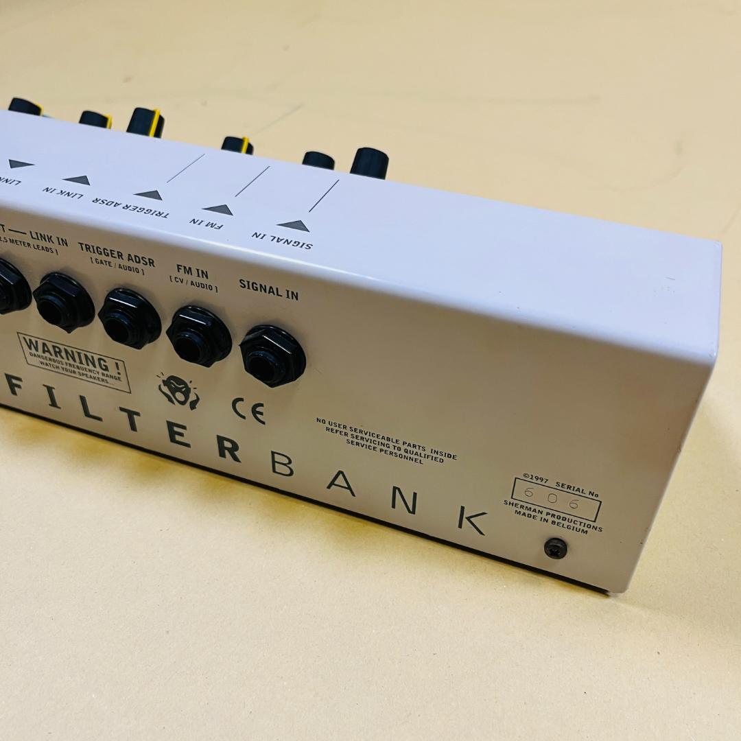 Sherman Filterbank ヴィンテージアナログフィルター 説明書付