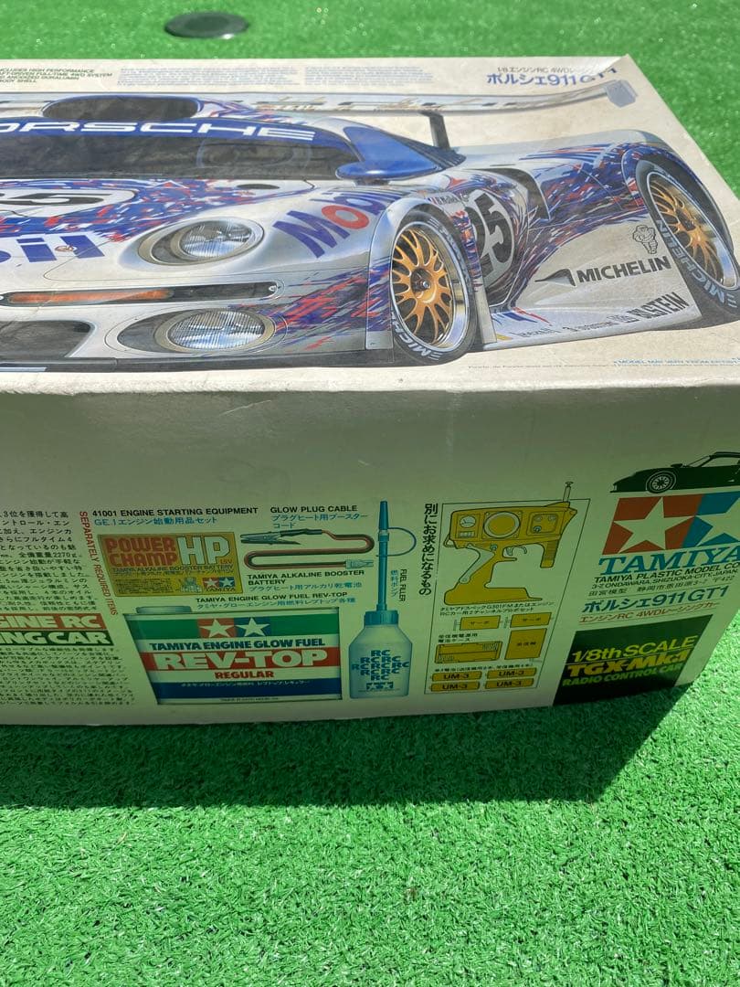 田宮　タミヤ　TGX-MK.1 ポルシェ911 GT1　希少　メカ付き