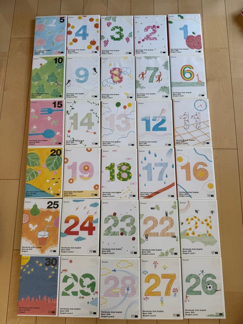 ワールドワイドキッズDVD全巻30枚セット