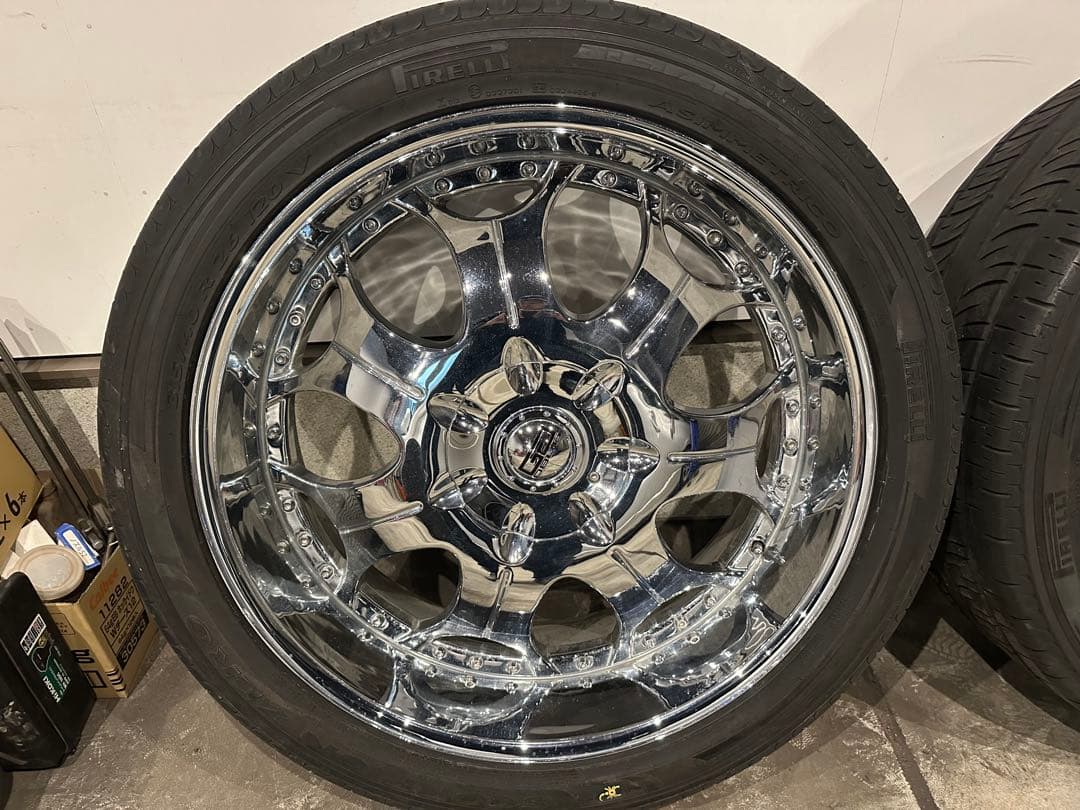 ハマーh2 ジオバンナ　26インチ　アルミホイールタイヤ4本セット
