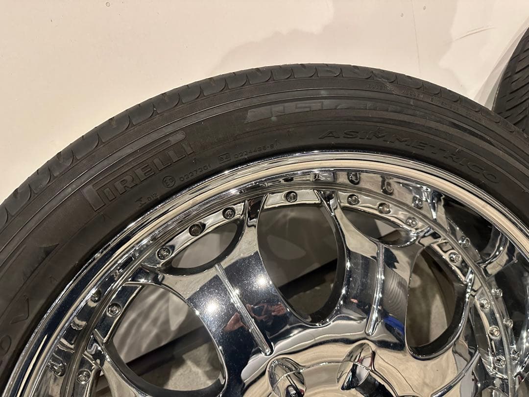 ハマーh2 ジオバンナ　26インチ　アルミホイールタイヤ4本セット