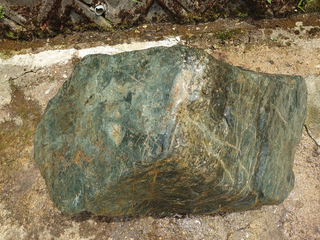 京都産 大江山石 約300kg 庭石 観賞石 日本庭園