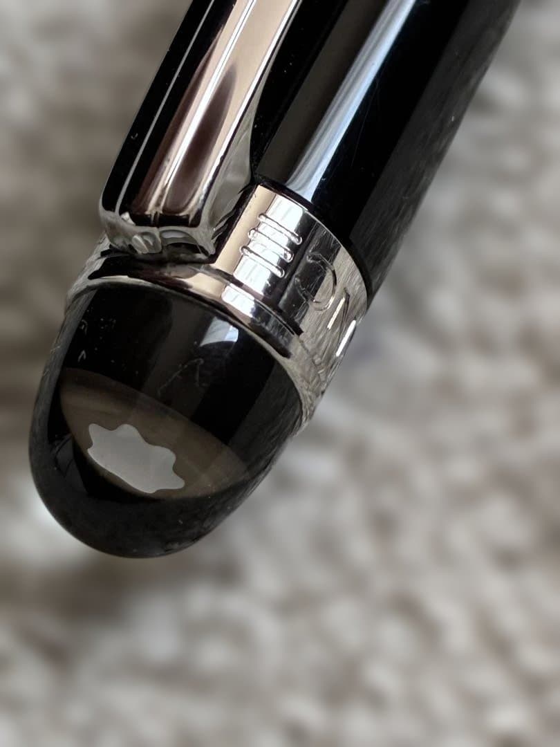 ◾️美品◾️モンブランスターウォーカーボールペン◾️ミッドナイトブラック◾️新品リフィル