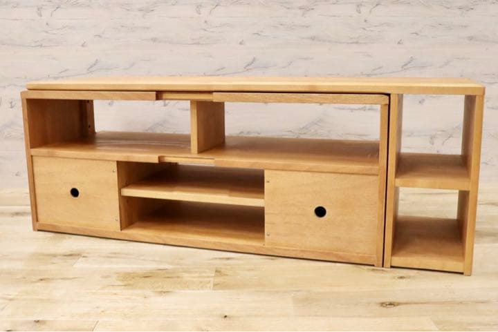 GMFH128○朝日木材加工 TVボード AVボード ローボード 北欧スタイル