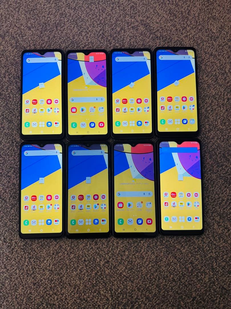 Samsung Galaxy A21 本体 8台セット