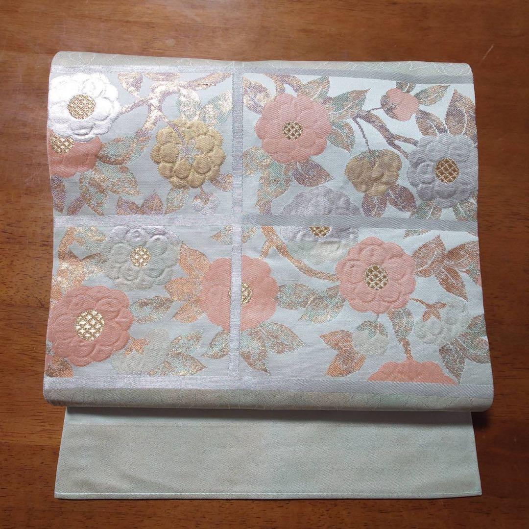 正絹　作家　紋付き　色無地　フルセット　フォーマル　フ7-11