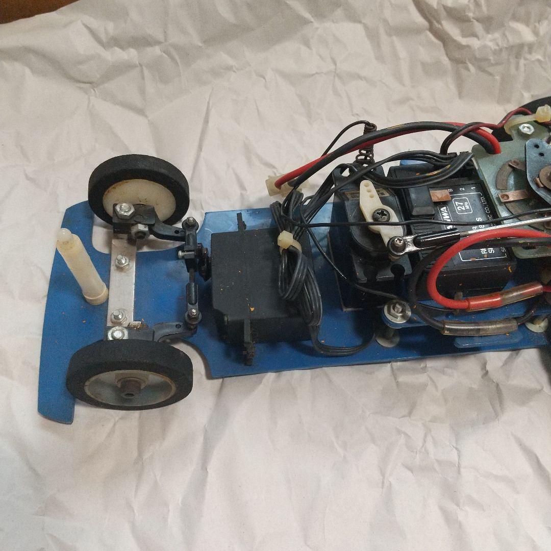 希少石政ドラッグファイターS16-E シャーシ当時メカ付き