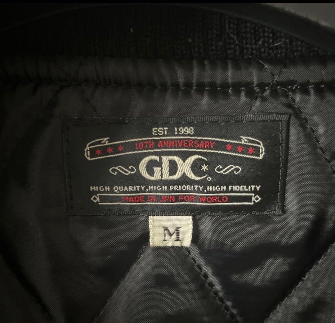 GDC 10周年記念 復刻 ロータス刺繍 スタジャン Mサイズ