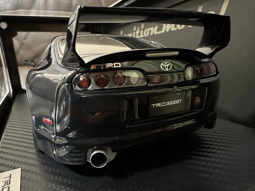 1/18 イグニッションモデル TRD 3000GT JZA80 スープラ 黒