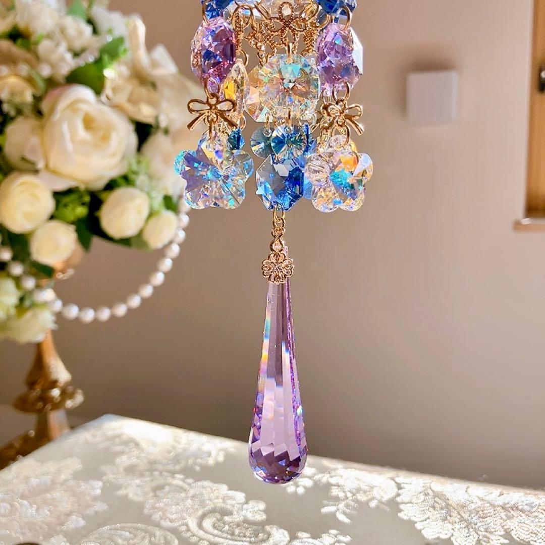 さーちん様♡*.スワロフスキー♡シャンデリア風サンキャッチャー♡2点♡