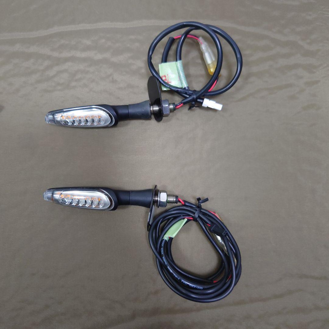 新型カタナ キジマ ウインカー ランプSET シーケンシャルTRウインカーLED