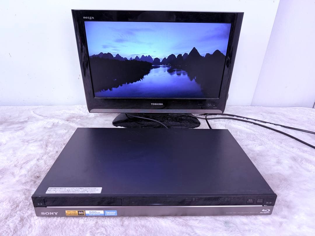 すぐに視聴可能セット♪SONY 3番組 ブルーレイレコーダーBDZ-AT770T