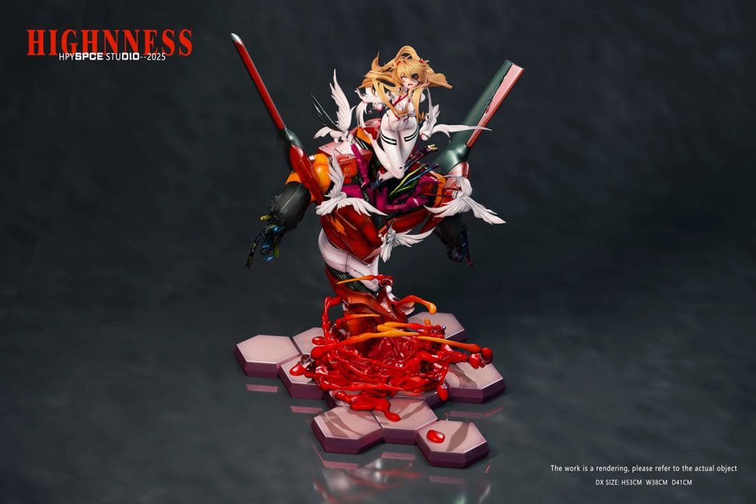 式波・アスカ・ラングレー　フィギュア　エヴァンゲリオン　ガレージキット