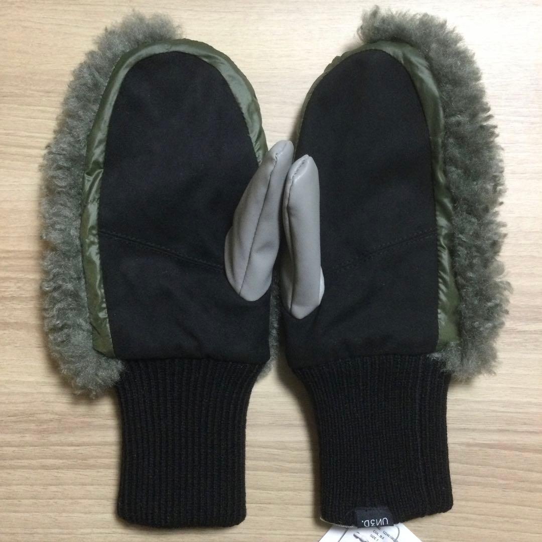 【新品 未使用】UN3D. アンスリード 手袋 ミトン