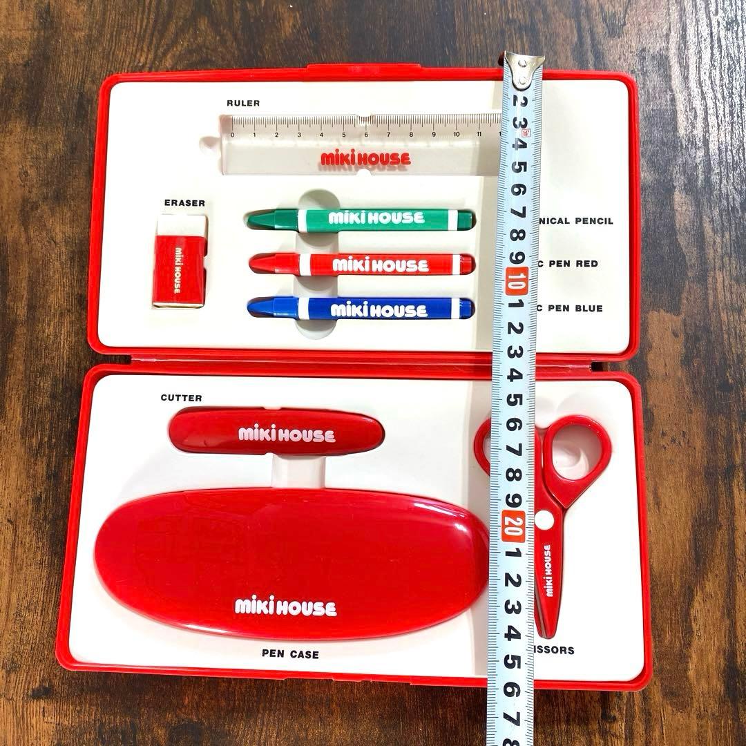 1990年代新品昭和レトロアンティークMIKIHOUSE文房具ハサミカッター定規