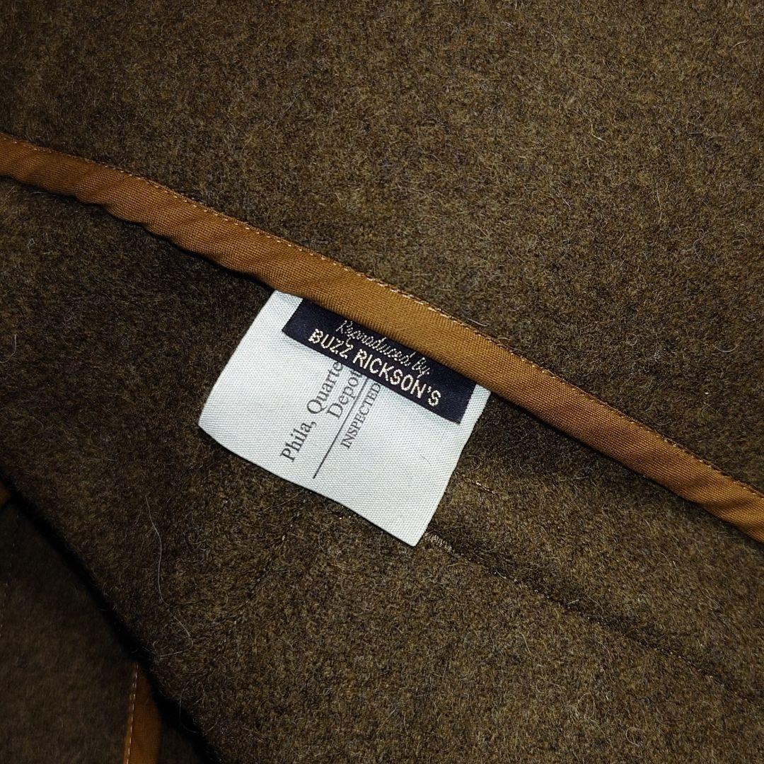 BUZZ RICKSON'S バズリクソンズ マッキーノコート 肉厚ウール 38