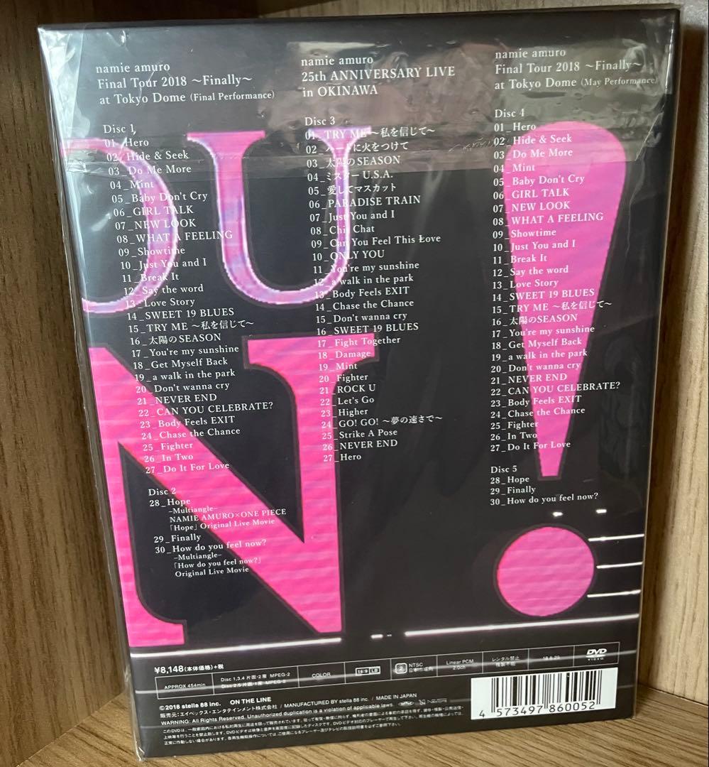 安室奈美恵 Final Tour 2018 DVD 5枚組