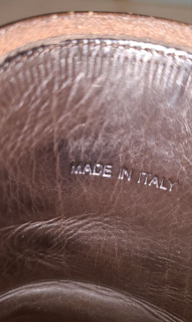 PRADA 本革ブラウンレザーシューズ ローファー ビジネスシューズ