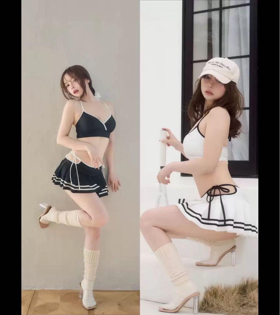 【即日発送】Coco pleats swimwear andmary