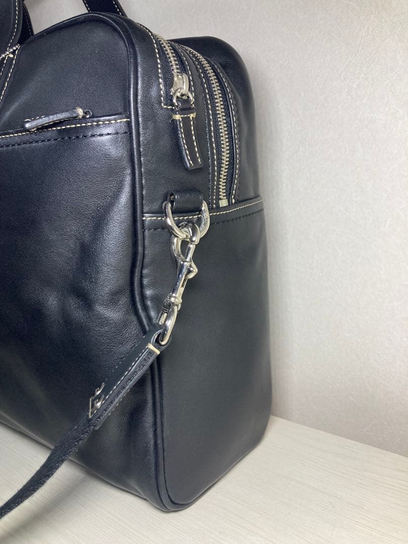 【美品】COACH トランスアトランティック ラージコミューター ビジネスバッグ