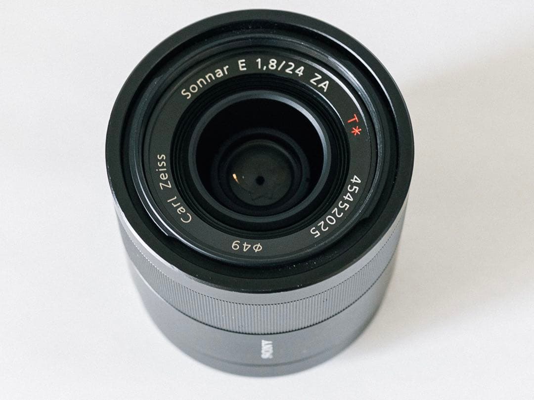 ソニーSONY Sonner E1.8/24 ZA 24mm F1.8 単焦点