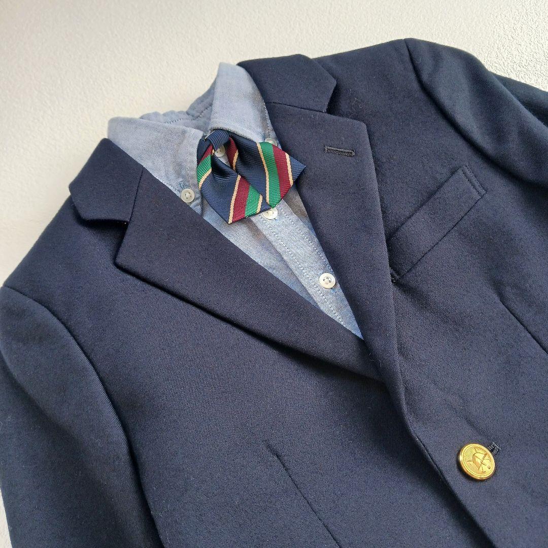 ラルフローレン他　キッズ　110～115　フォーマルセットアップ　金ボタン　フル