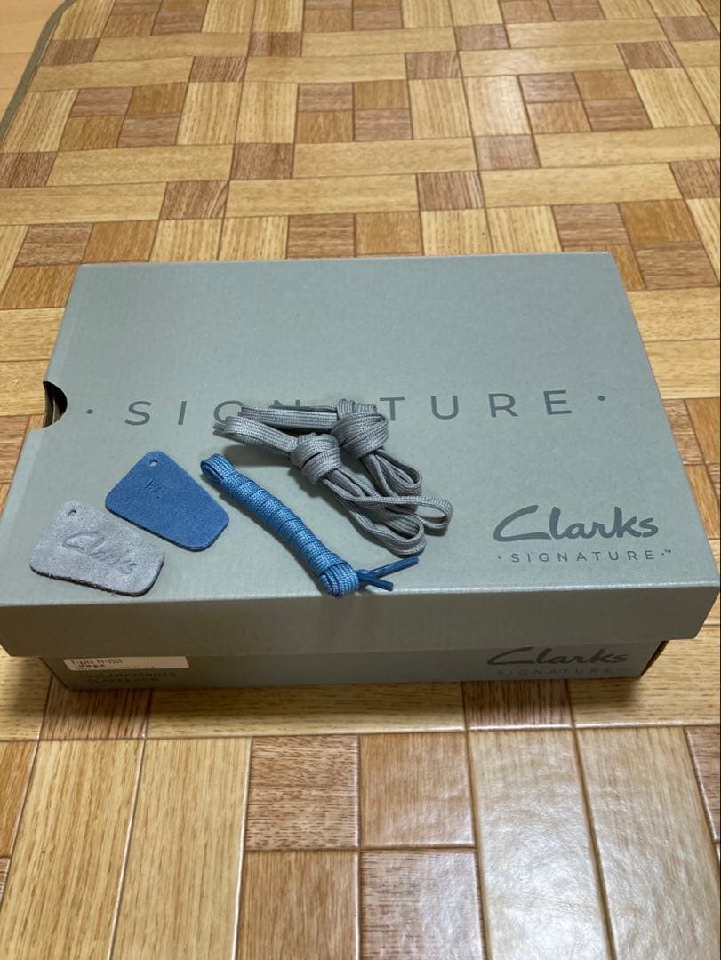 【美品】Clarks ダークグレー モカシン ワラビー