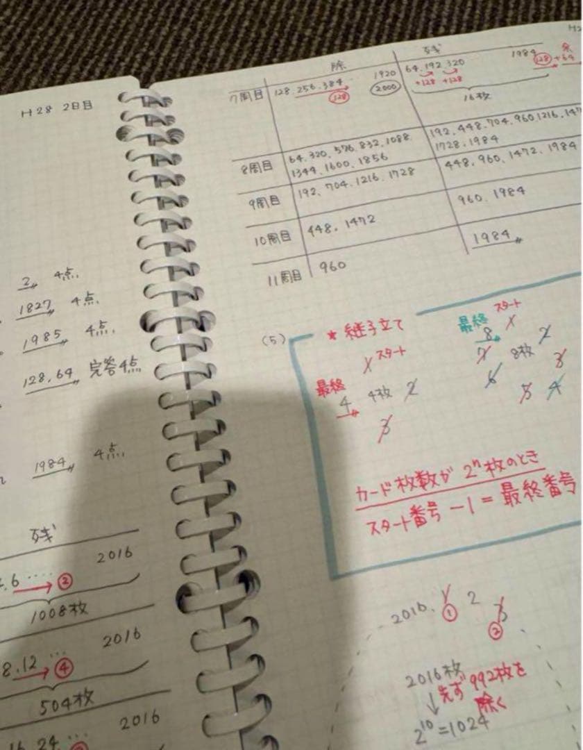 灘中過去問解説板書2日目　30年分