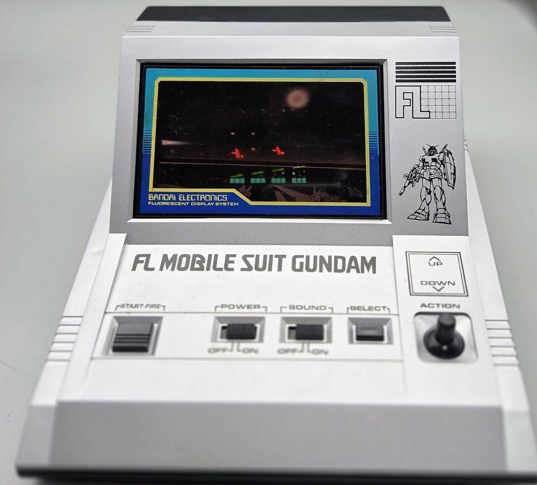 【動作品】赤バンダイ FLモビルスーツガンダム LSIポータブルゲーム