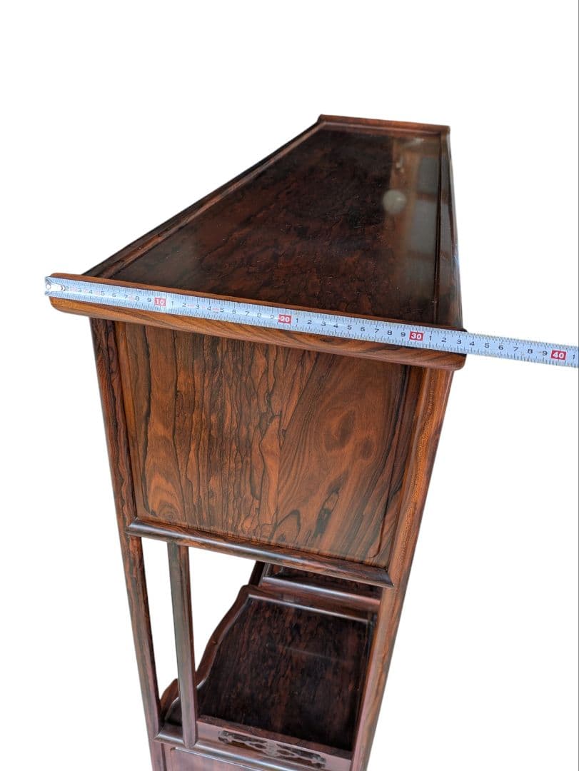 茶棚 茶箪笥 紫檀 古家具 飾り棚