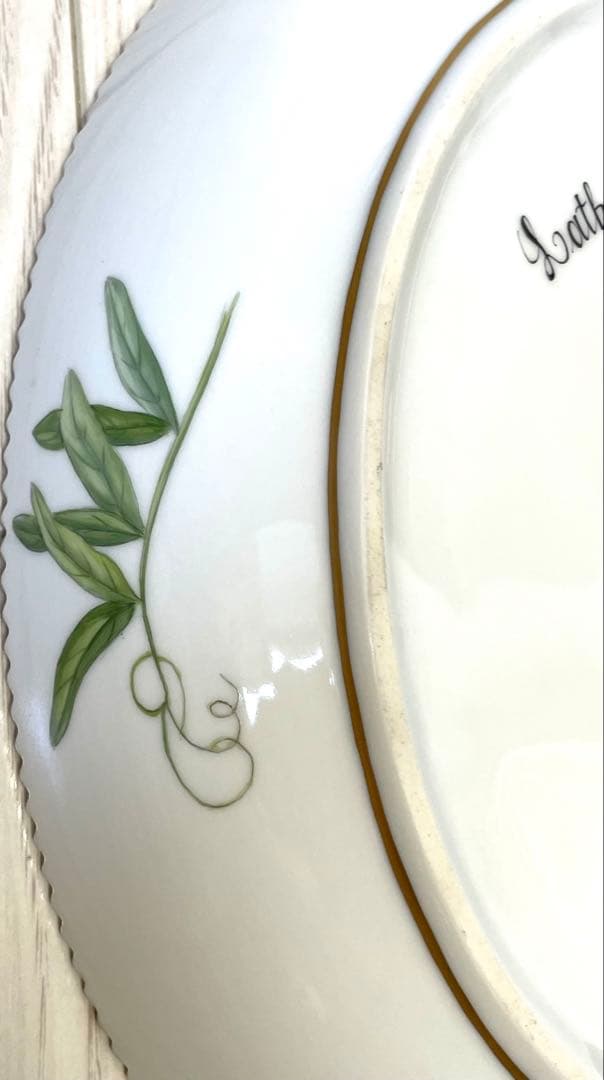 【美品】ロイヤルコペンハーゲン　フローラダニカ　オーバル　プレート　皿