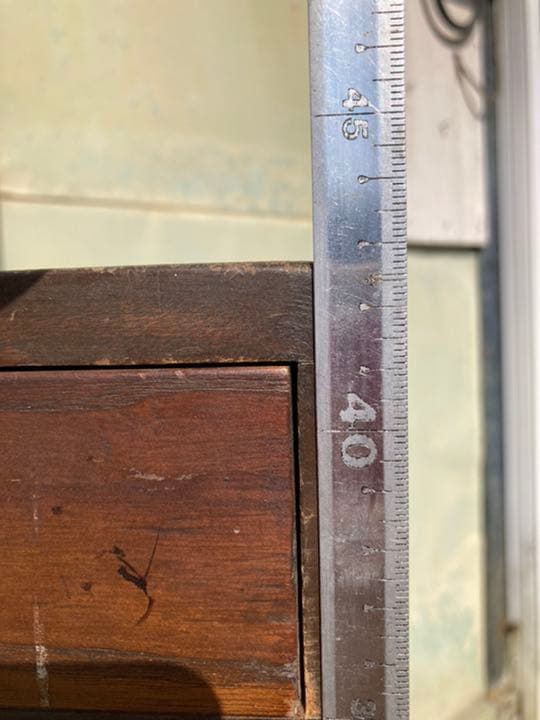 アンティーク 5段引き出し