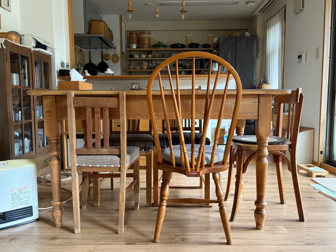 柏木工 ウィンザーチェア　アンティーク　古家具　ビンテージ