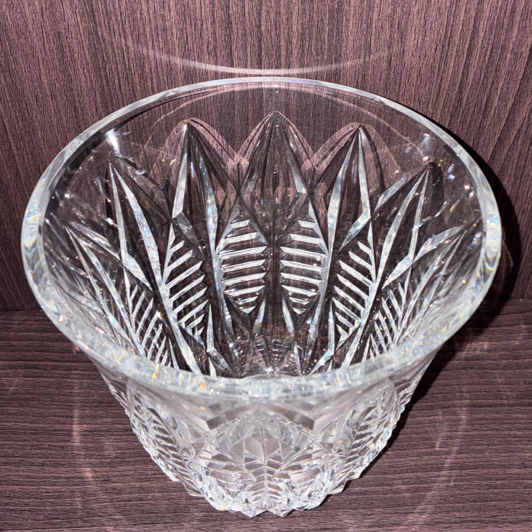 バカラ ヴィンテージシリーズ　カッティング　花瓶　フラワーベース