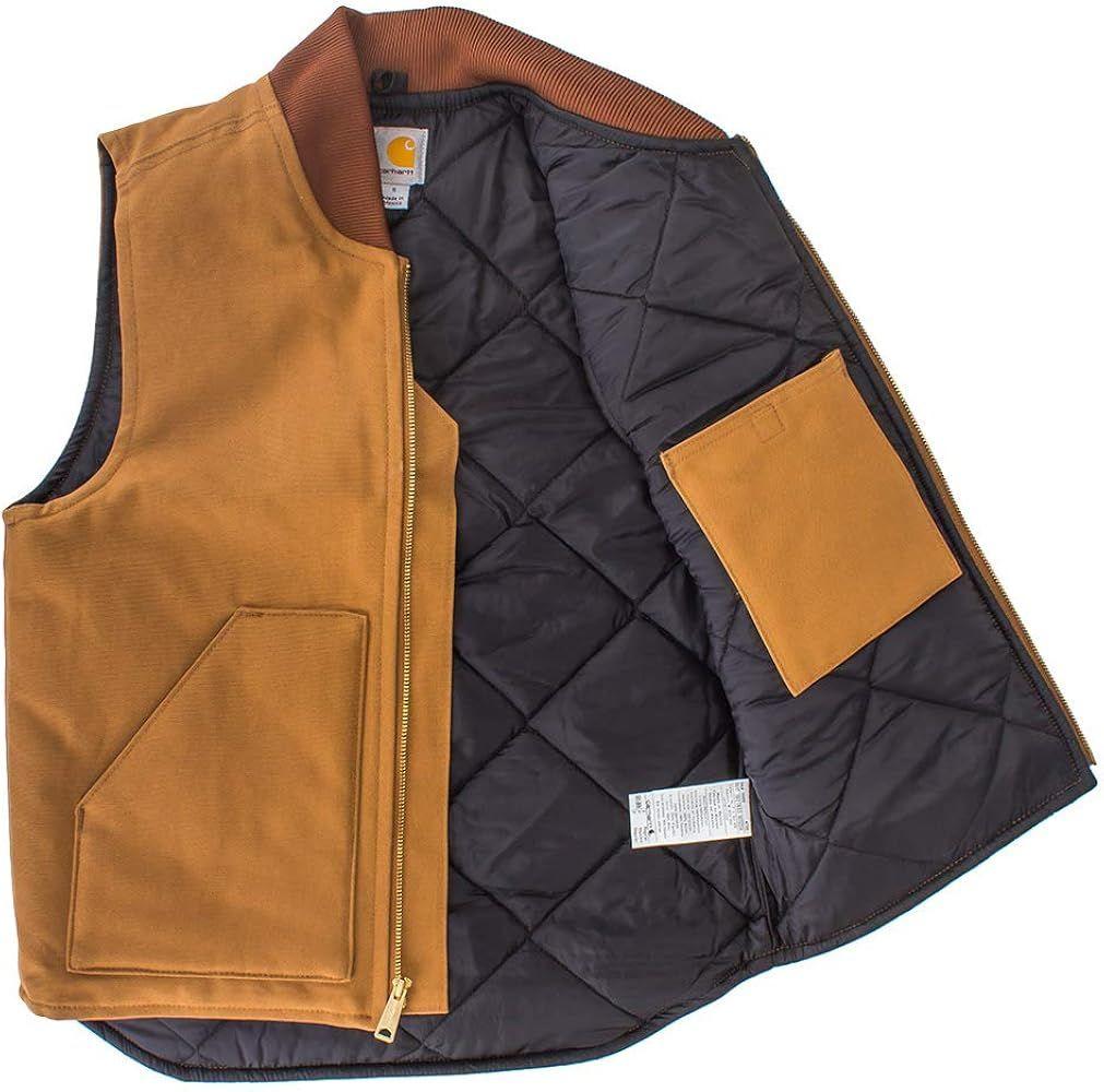 Carhartt カーハート ダック素材中綿ベスト S ブラウン