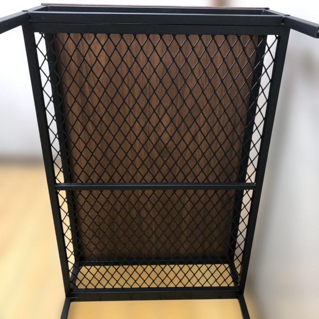 ローテーブル センターテーブル 木目調 インダストリアル 260122-1