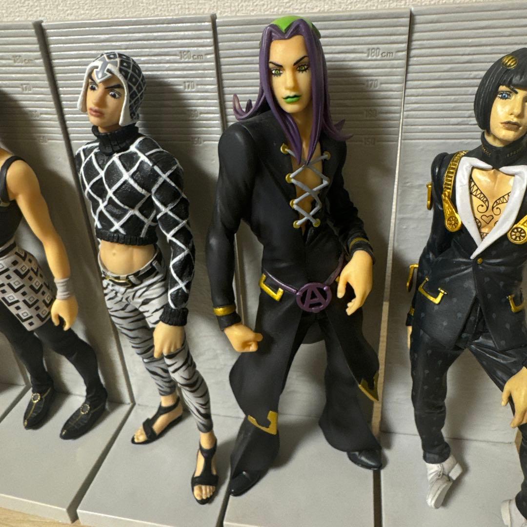ジョジョの奇妙な冒険黄金の風 DXF Passioneブラックカラー6体セット