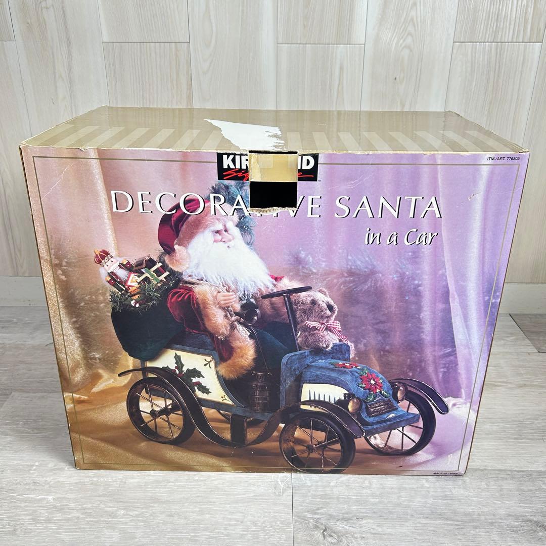 【一点物】クリスマス サンタクロース カークランド 美品！E61111