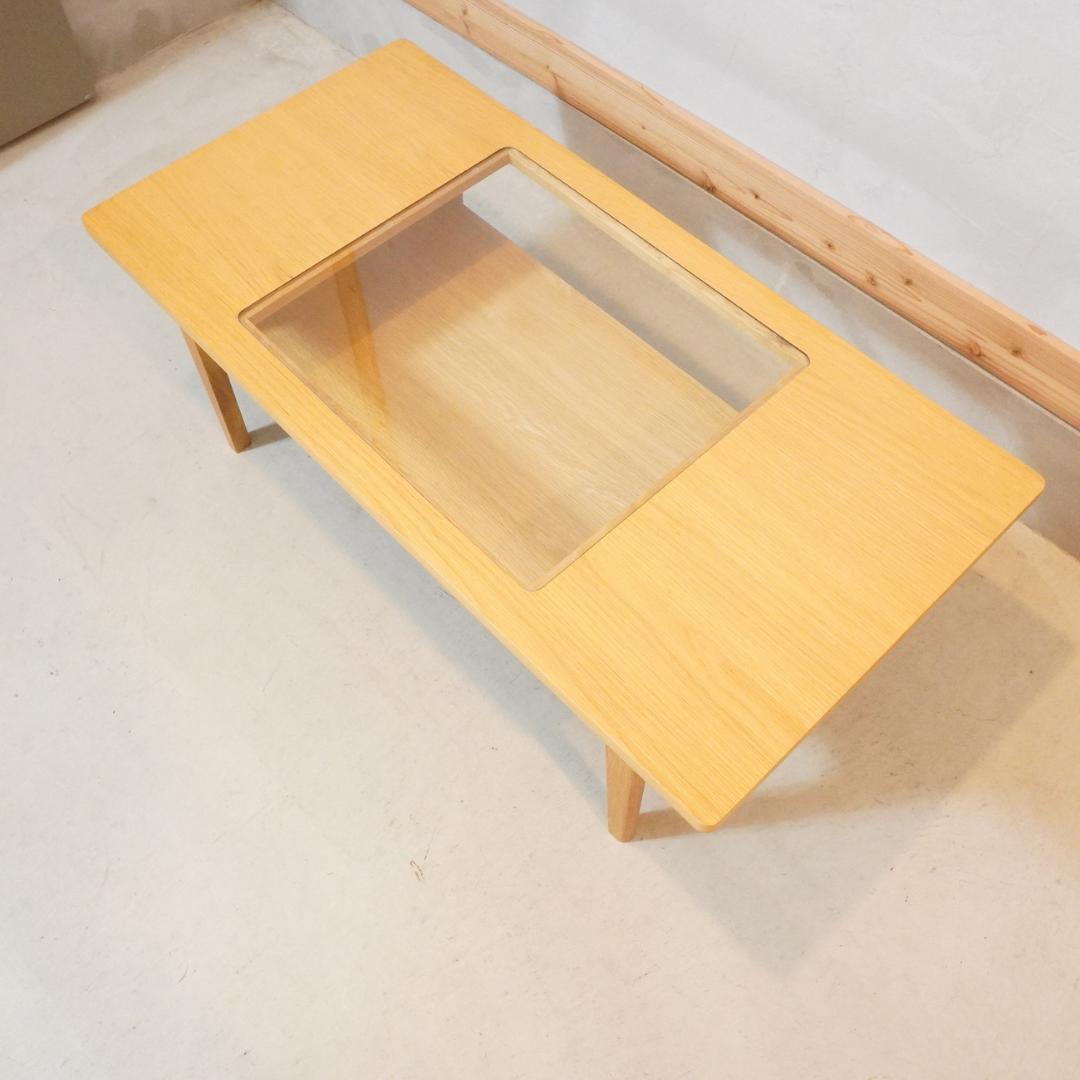 ウニコ シグネ オーク材 ローテーブル リビングテーブル 北欧スタイル カフェ風