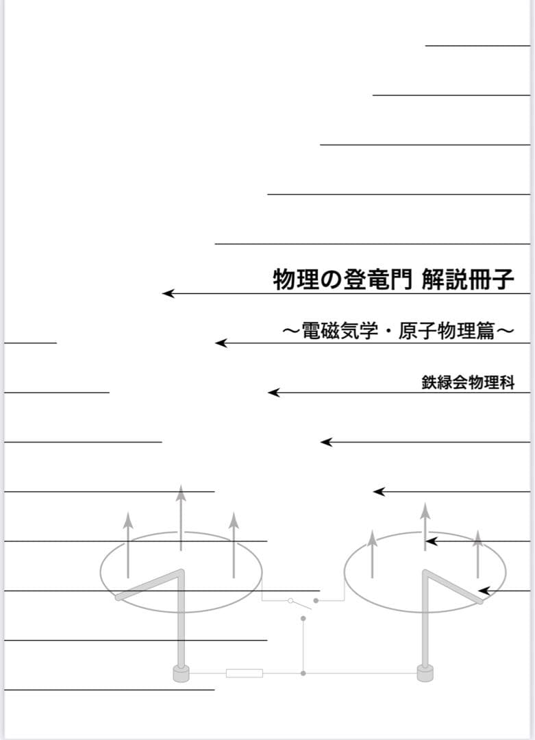 鉄緑会　物理の登竜門　解説冊子3部冊