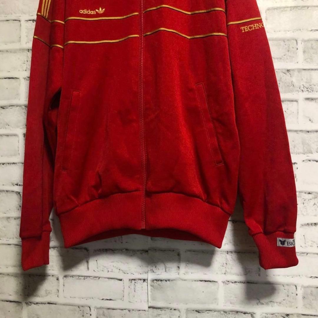 70s⭐️adidas トラックジャケット L TECHNO 刺繍トレファイル